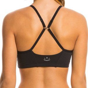 Nwt Beyond Yoga Multicross Black Bra MEDIUM